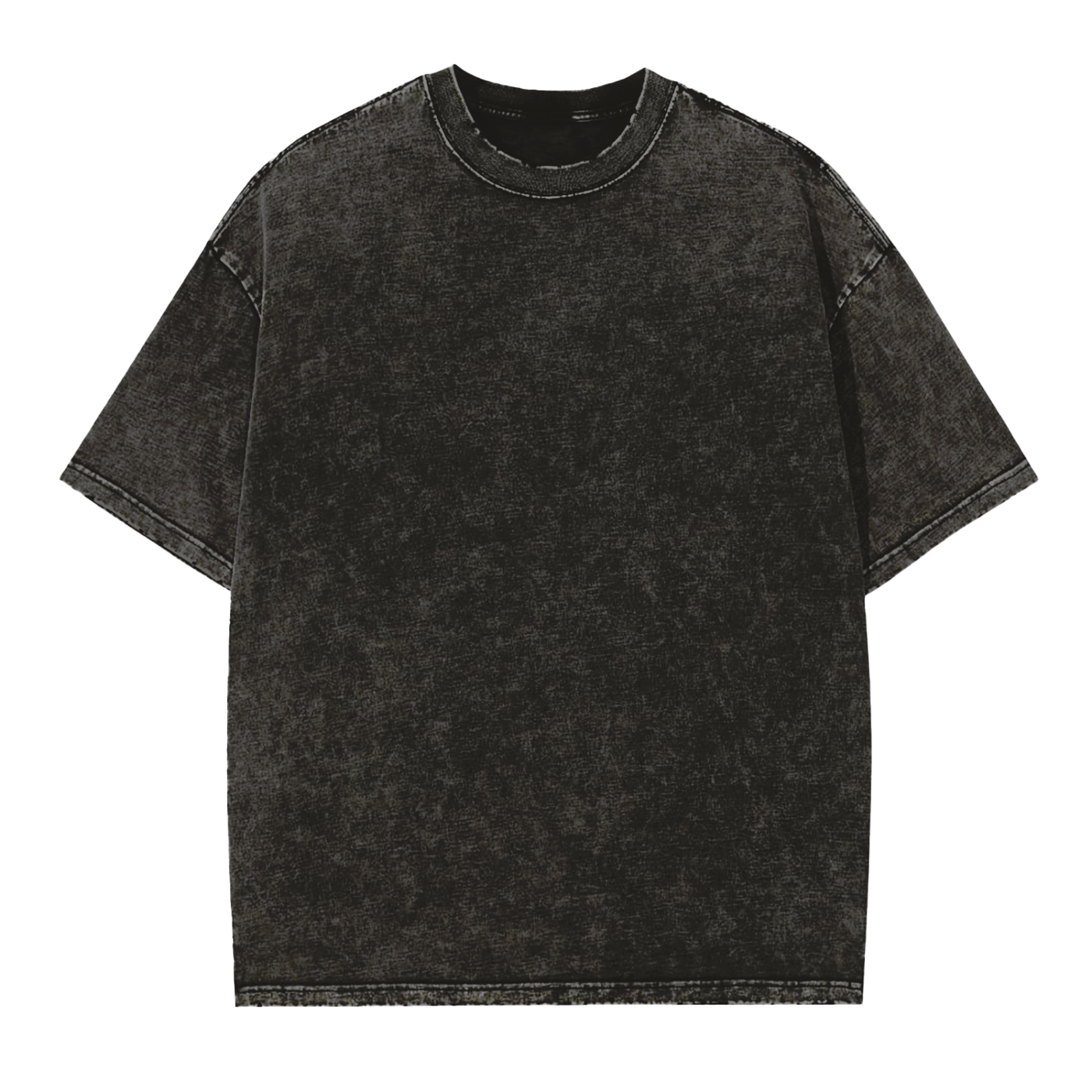 Edge Frayed Vintage Washed T-Shirt - 250 GSM