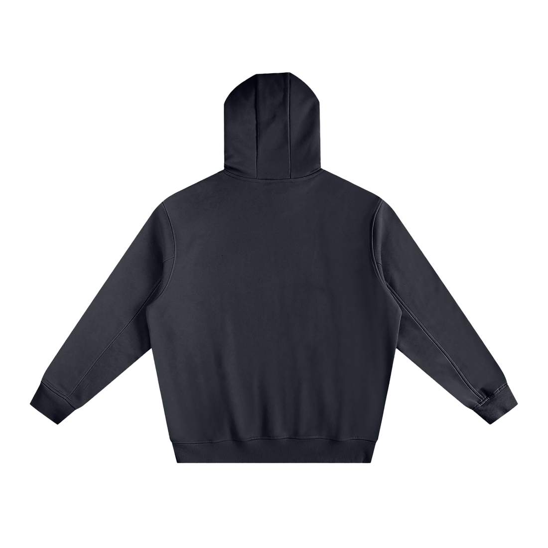 Fleeced High Neck Hoodie