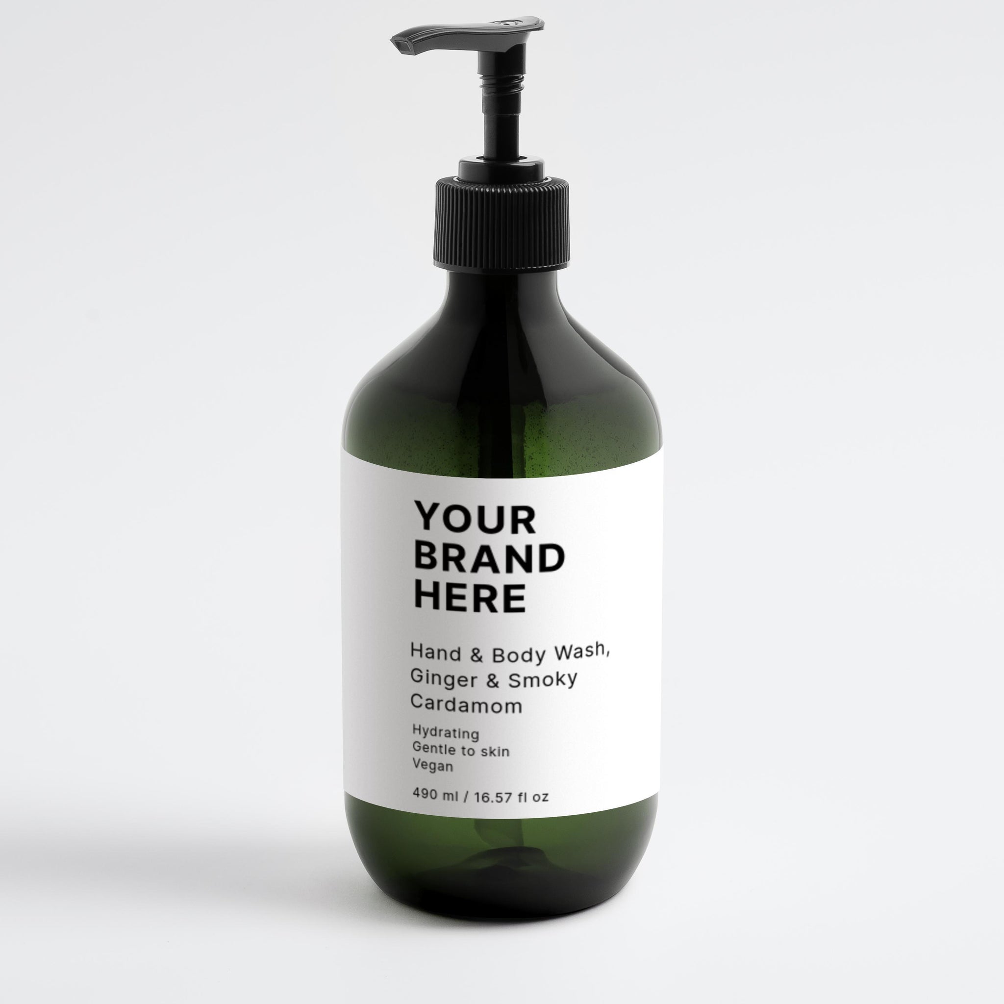 Hand & Body Wash, Ginger & Smoky Cardamom