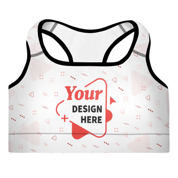 All-Over Print Padded Sports Bra