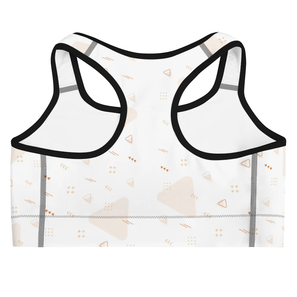 All-Over Print Sports Bra