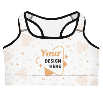 All-Over Print Sports Bra