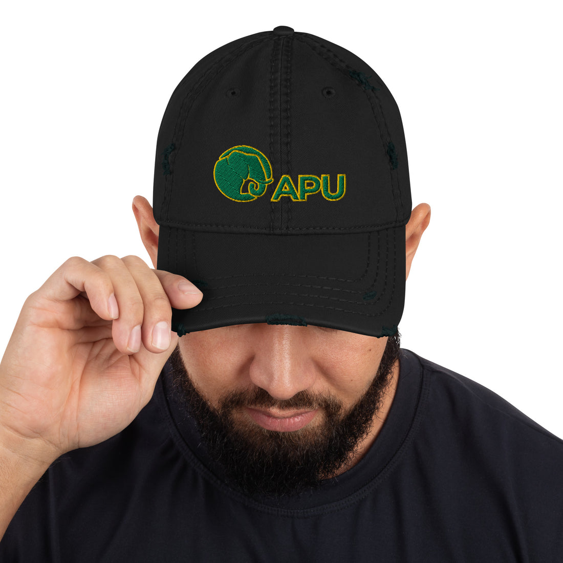 APU Distressed Dad Hat