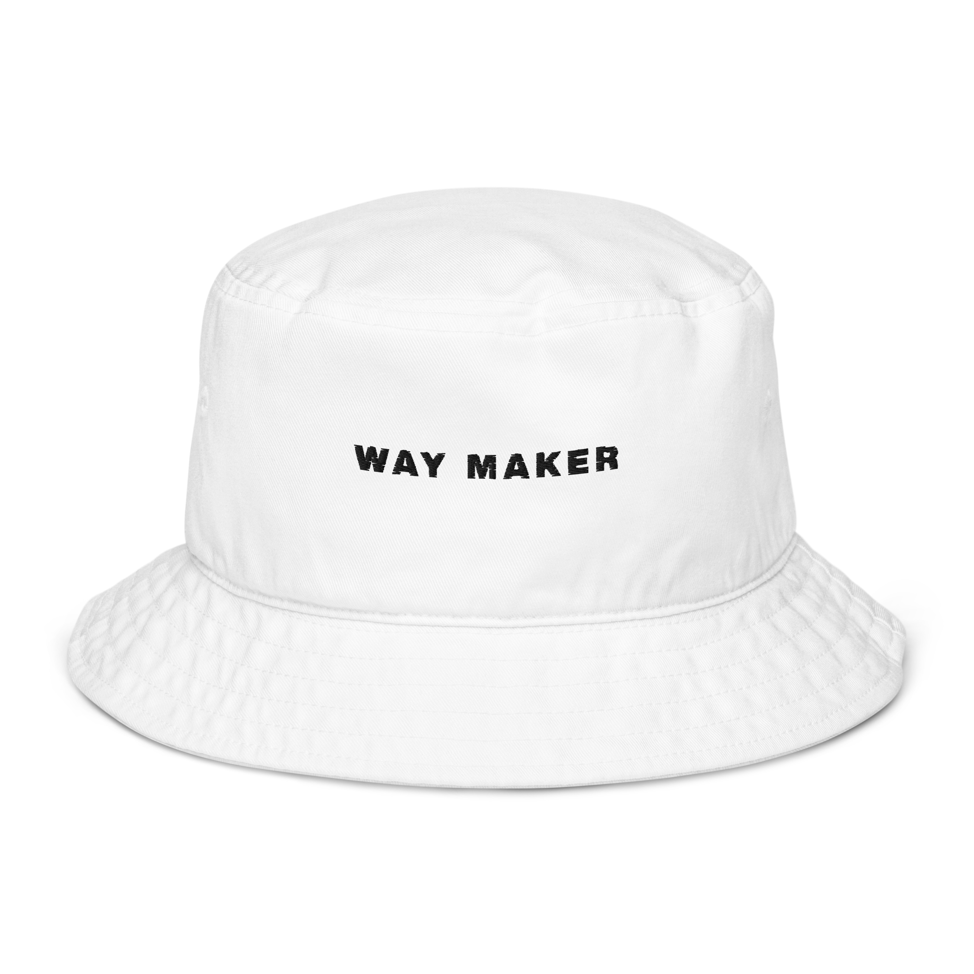 "Way Maker" Organic bucket hat