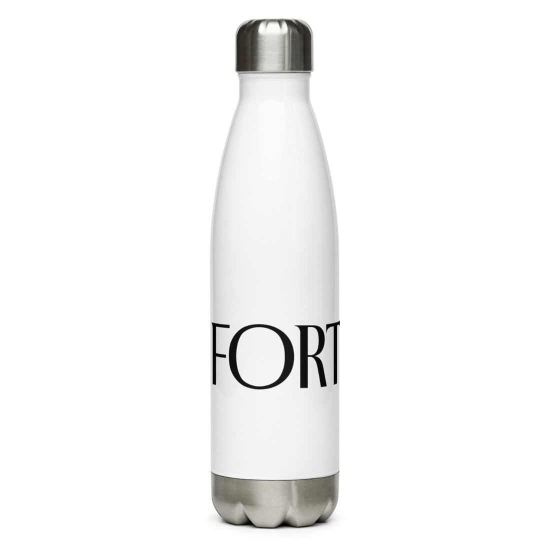 "Fortitude" Stainless Steel Water Bottle