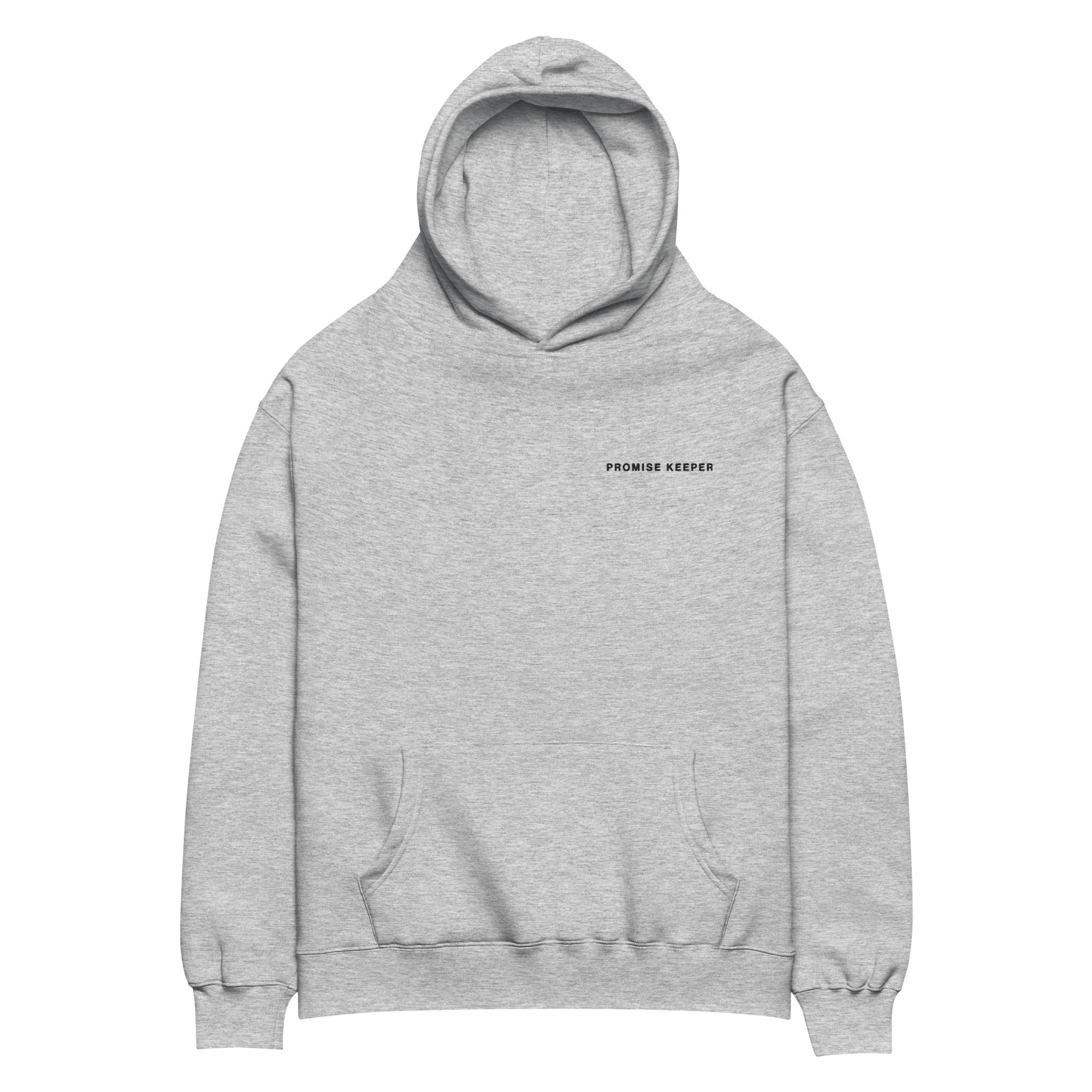 "Promise Keeper" Embroidered Unisex Oversized Hoodie