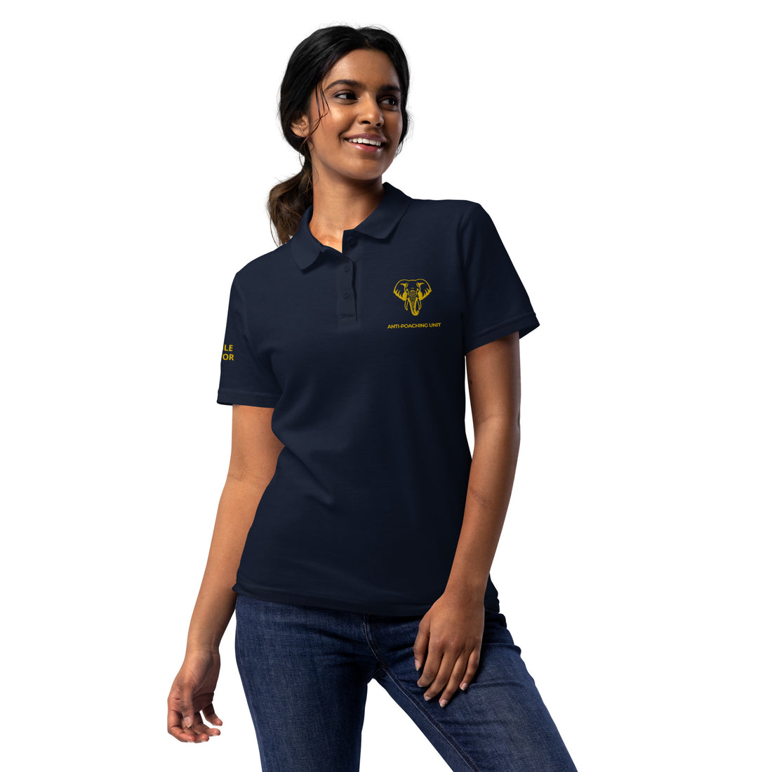 APU Women’s pique polo shirt